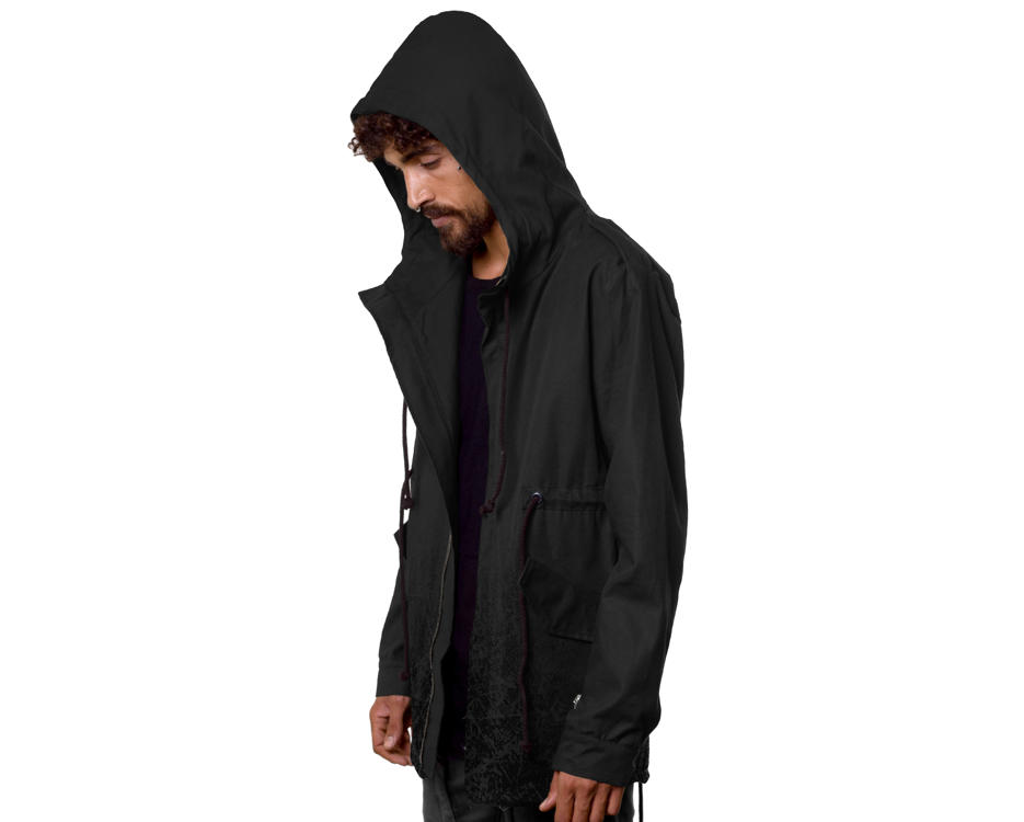 men alternative hoodie in black